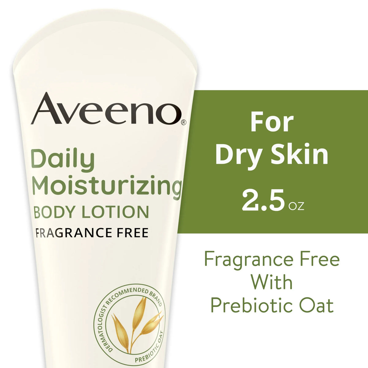 Aveeno Daily Moisturizing Lotion with Oat for Dry Skin, 2.5 fl. oz, .072kg