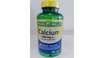 Load image into Gallery viewer, Spring Valley Calcium Bone Health Dietary Supplement Tablets, 600 mg, 100 Count
