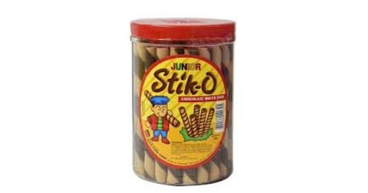 Stik-O Junior Wafer Stick Chocolate 380g