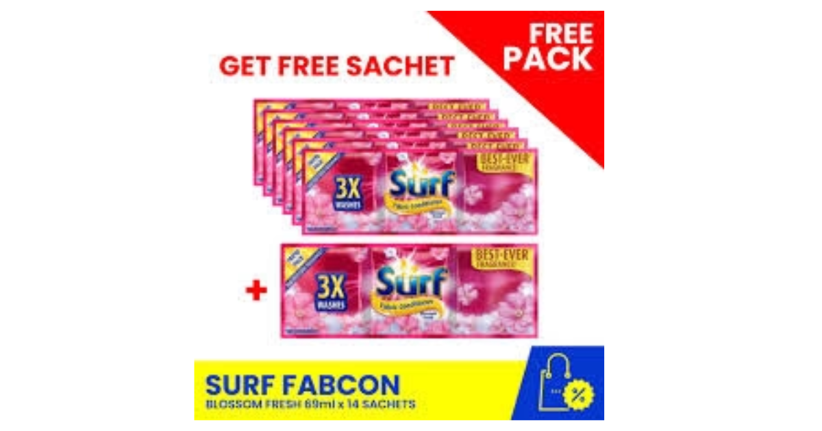 SURF Fabric Conditioner Blossom Fresh 69ml Tripid