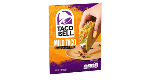 Taco Bell Mild Taco Seasoning Mix, 1 oz Packet
