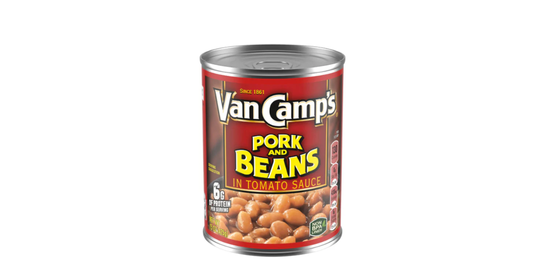 Van Camp's Pork And Beans In Tomato Sauce, Canned Beans, 15 oz
