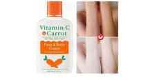 Load image into Gallery viewer, Vitamin C and carrot face and body cream
