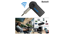 Load image into Gallery viewer, Wireless Bluetooth 3.5mm AUX Audio Stereo Music Home Car Receiver Adapter Mic
