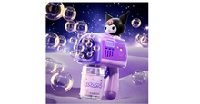 Load image into Gallery viewer, Sanrio Kuromi Electric Automatic Bubble Gun with Bubble Liquid Kids
