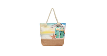 Load image into Gallery viewer, Printed Beach Bag Fashionable Women’s Canvas Bag with Rope
