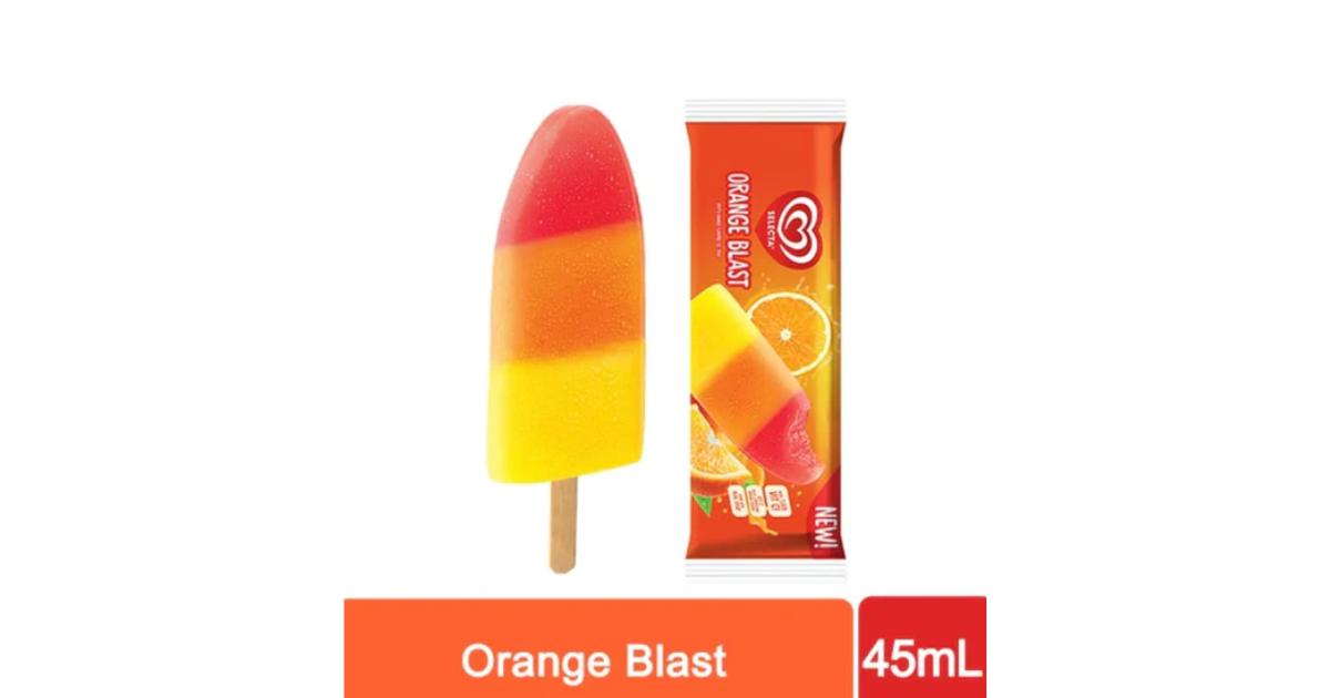 Selecta Ice Cream Orange Blast 45ml