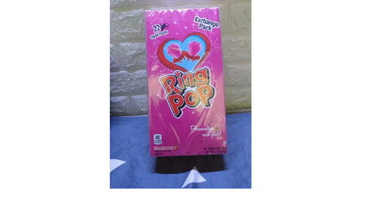 Ring Pop candy 22 cupid pack 7.7 oz/ 220g