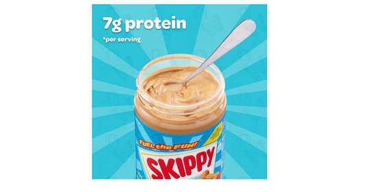 Skippy Natural Peanut Butter, Creamy, 40 oz (2 ct)