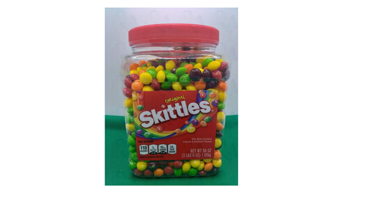 Skittles Original Fruity Candy Jar 1.53kg (3lbs)