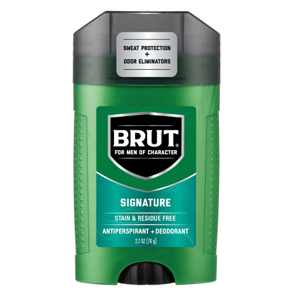 Brut Anti-Perspirant Deodorant, Signature Scent, for Men, 2.7 oz