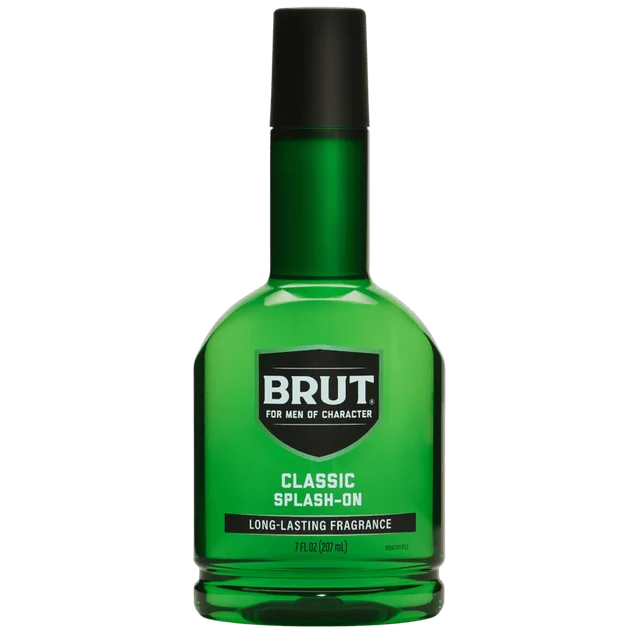 Brut Classic Splash On, Wood & Citrus Scent, Cologne for Men, 7 oz, 0.198kg