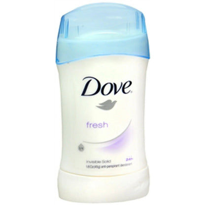 Dove Invisible Solid Antiperspirant Deodorant Stick Fresh, 1.6 oz