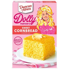 Load image into Gallery viewer, Duncan Hines Dolly Parton's Sweet Cornbread &amp; Muffin Mix, 16 oz.
