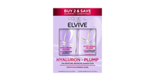 Load image into Gallery viewer, L'Oreal Paris Elvive Hyaluron Plump Squeeze Hydrating Shampoo Conditioner Kit, 72Hr Intense Moisture
