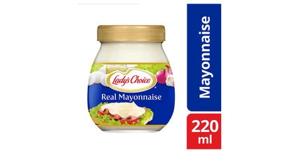 Lady's Choice Real Mayonnaise Regular 220mL