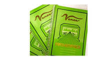 Load image into Gallery viewer, mathematics Graphing notebook w/yarn/80leaves
