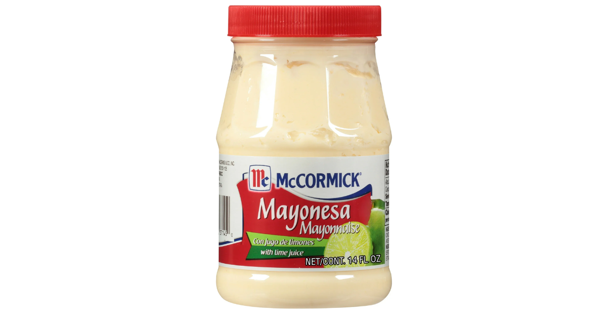 McCormick Mayonesa (Mayonnaise) With Lime Juice, 14.0 fl oz Jar