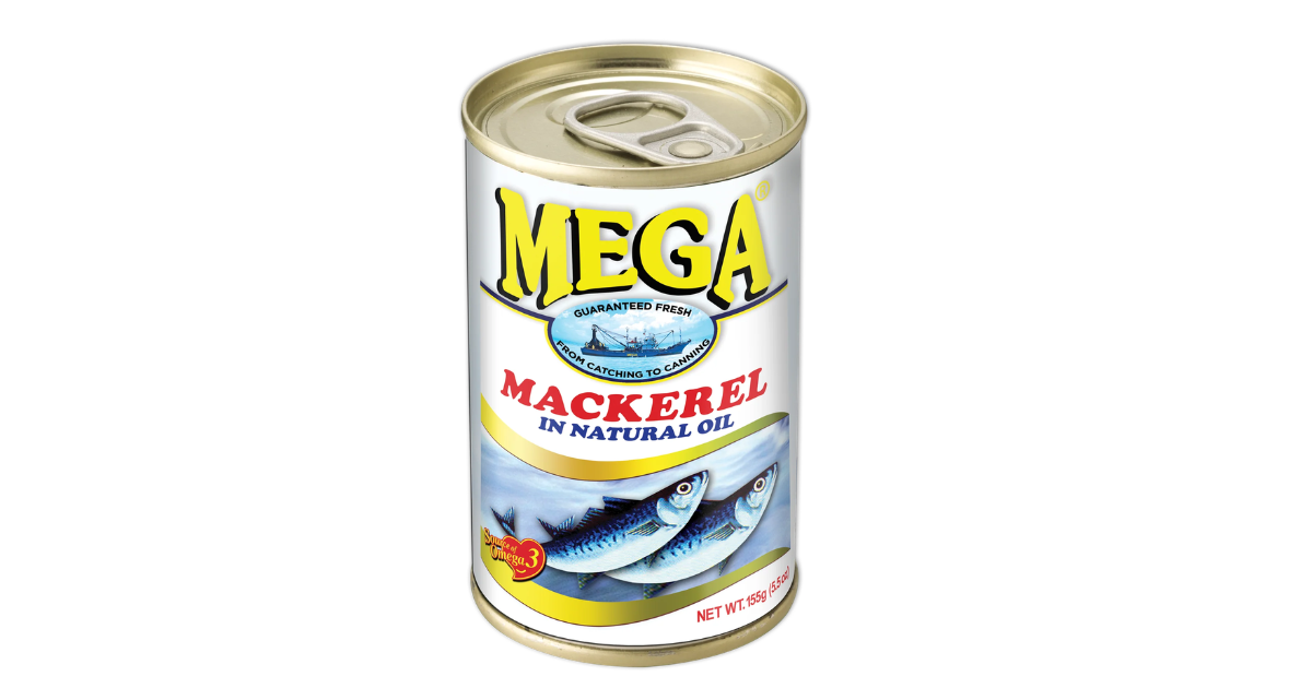 Mega Mackerel in Natural Oil
