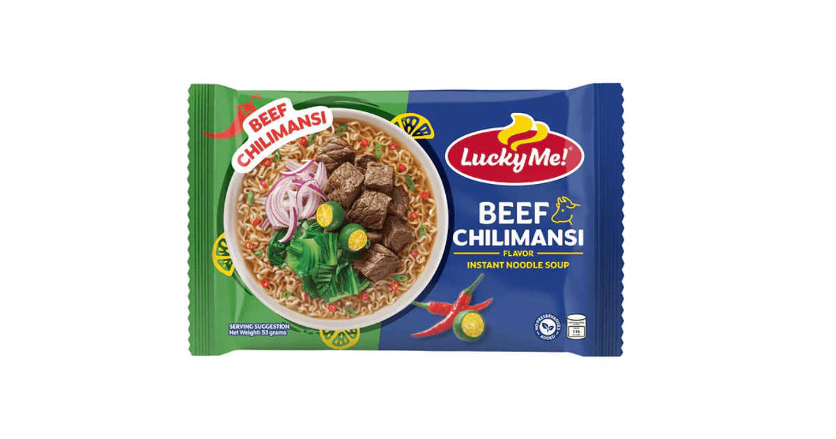 Lucky Me Instant Mami Beef Chilimansi