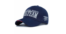 Load image into Gallery viewer, Navy Seal team cap Navy blue
