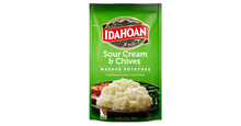 Load image into Gallery viewer, Idahoan Sour Cream &amp; Chives Mashed Potatoes, 4 oz Pouch
