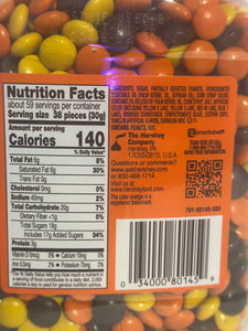 Reese's Pieces Peanut Butter Candy, 62 Ounce
