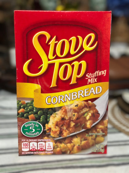Stove top CORNBREAD stuffing mix, 170g