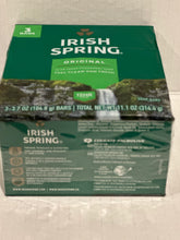 Load image into Gallery viewer, Irish Spring Original Clean 3 Bars  314.4g
