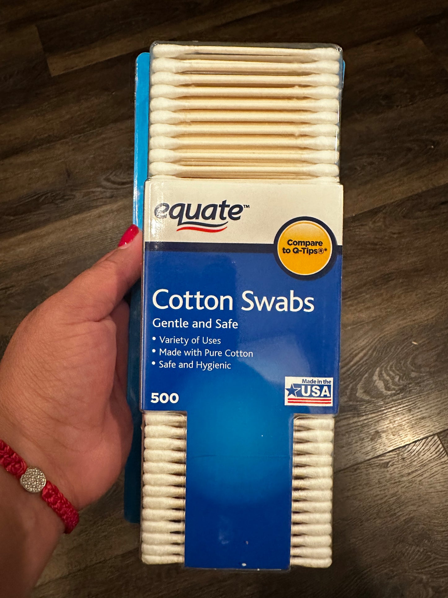 Equate Cotton Swabs, 500 count