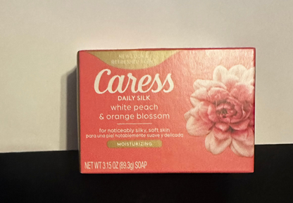 Caress Daily Silk Floral Scented Soap Bars, 3.15 oz.