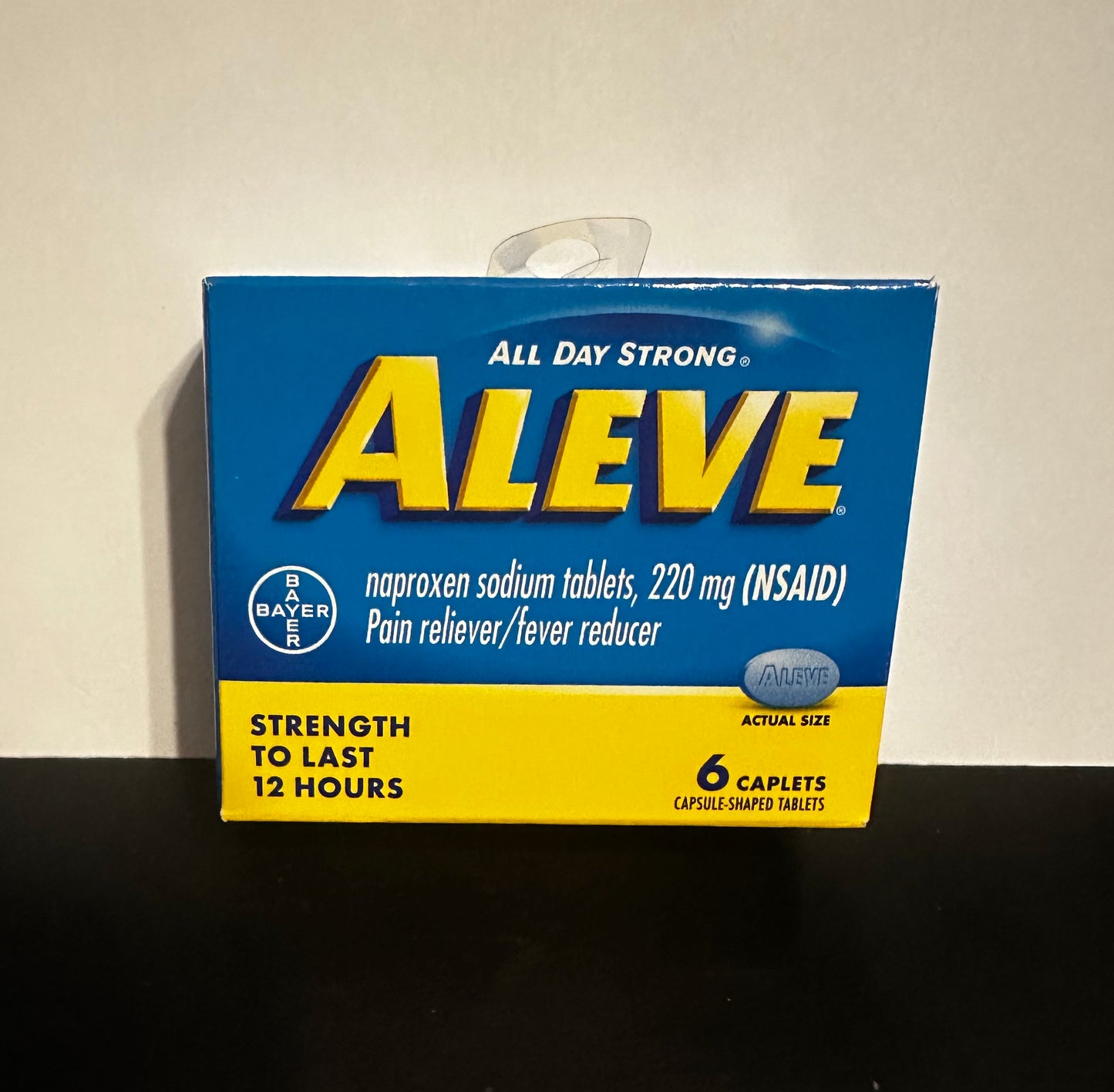 Aleve Caplets, 6-ct Pain Relever/fever reducer