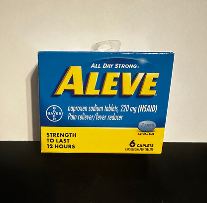 Aleve Caplets, 6-ct Pain Relever/fever reducer