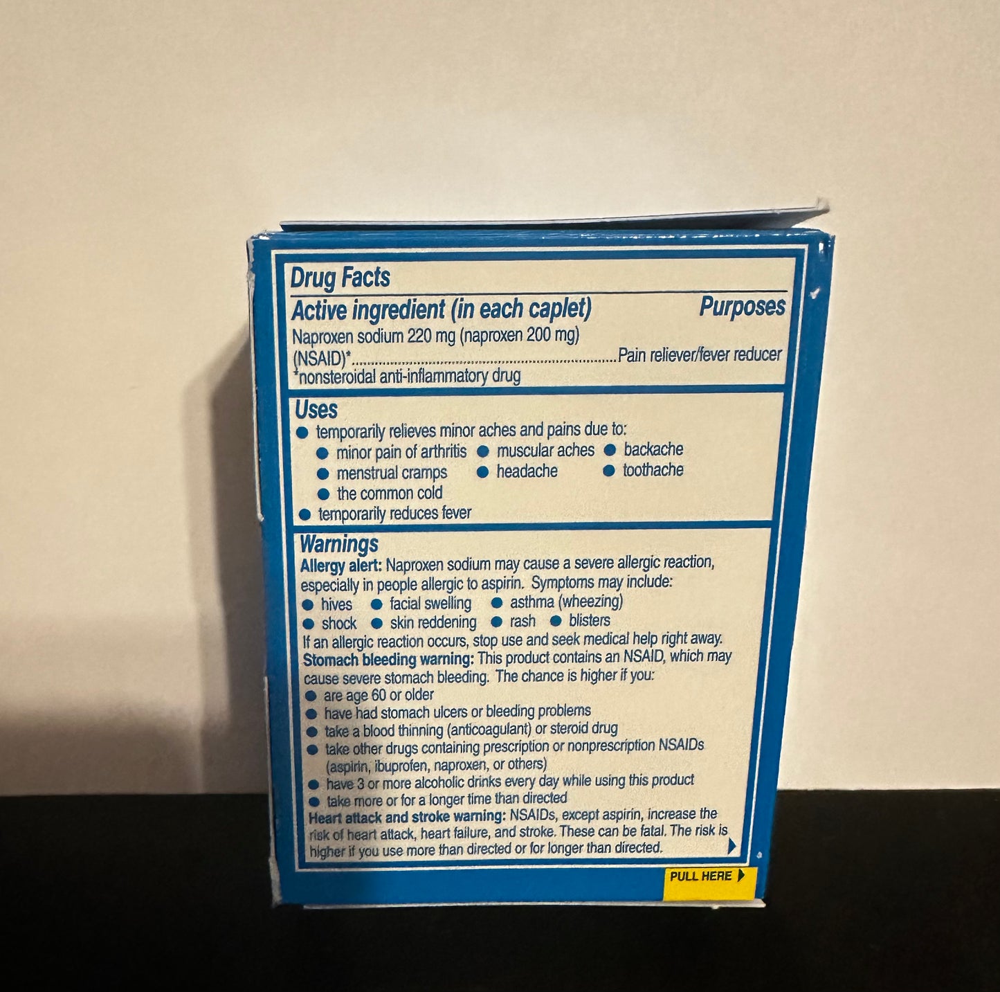 Aleve Caplets, 6-ct Pain Relever/fever reducer