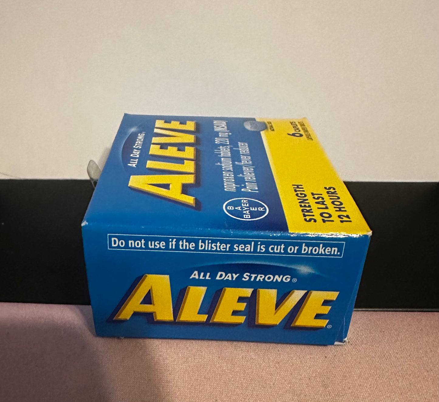 Aleve Caplets, 6-ct Pain Relever/fever reducer