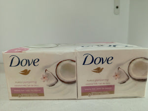 Dove Purely Pampering Beauty Bar, Coconut Milk 4 oz, 8 Bar