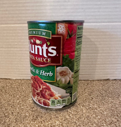 Hunt’s Garlic & Herb Pasta Sauce, 24 oz. Can