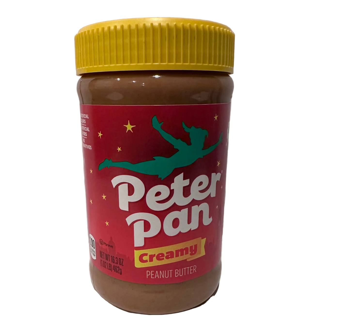 Peter Pan Creamy Peanut Butter,Smooth, Gluten Free Peanut Butter, 16.3 oz Jar