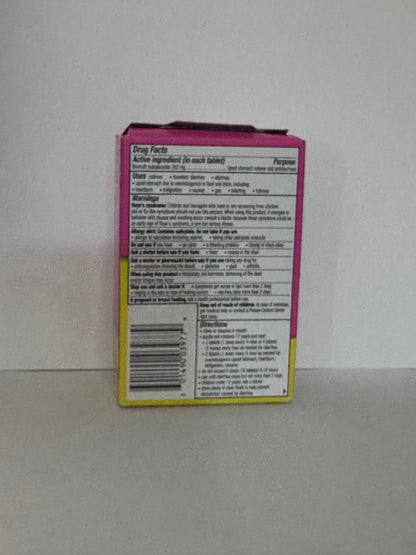 Pepto Bismol Chewable Tablets, Indigestion and Anti-Diarrhea Stomach Relief, Original, 30 Count