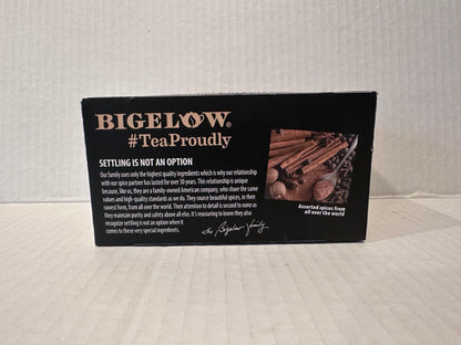 Bigelow Vanilla Chai, Black Tea Bags, 20 Count
