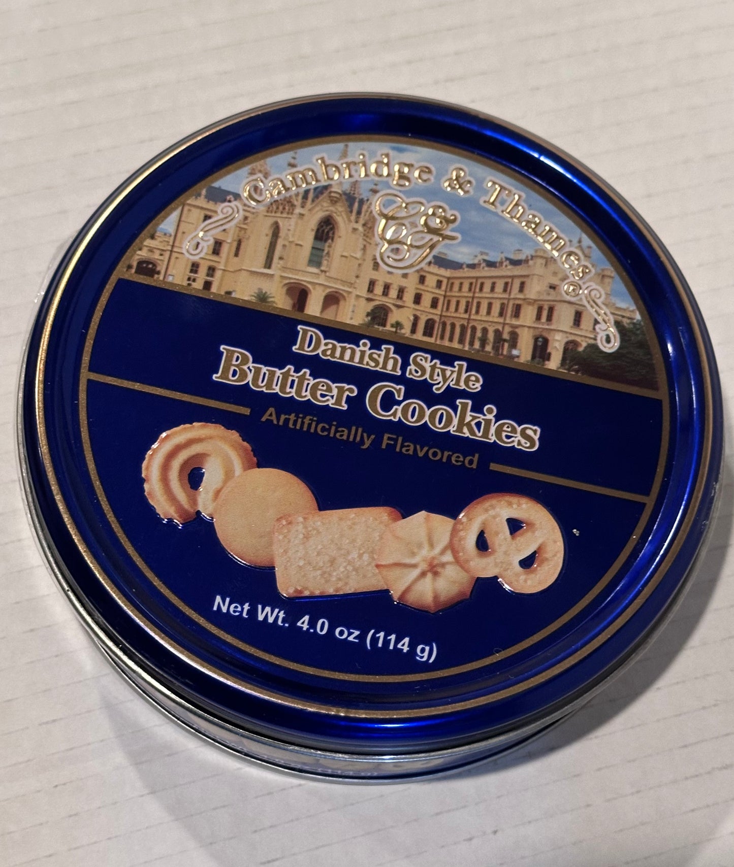 Cambridge & Thames Danish-Style Butter Cookies, 1-ct.