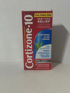 Cortizone-10 1% Hydrocortisone Anti Itch Cream for Eczema and Bug Bite Relief, Maximum Strength, 2 oz