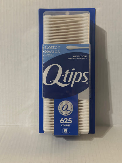 Q-tips Cotton Swabs Original 625 Count
