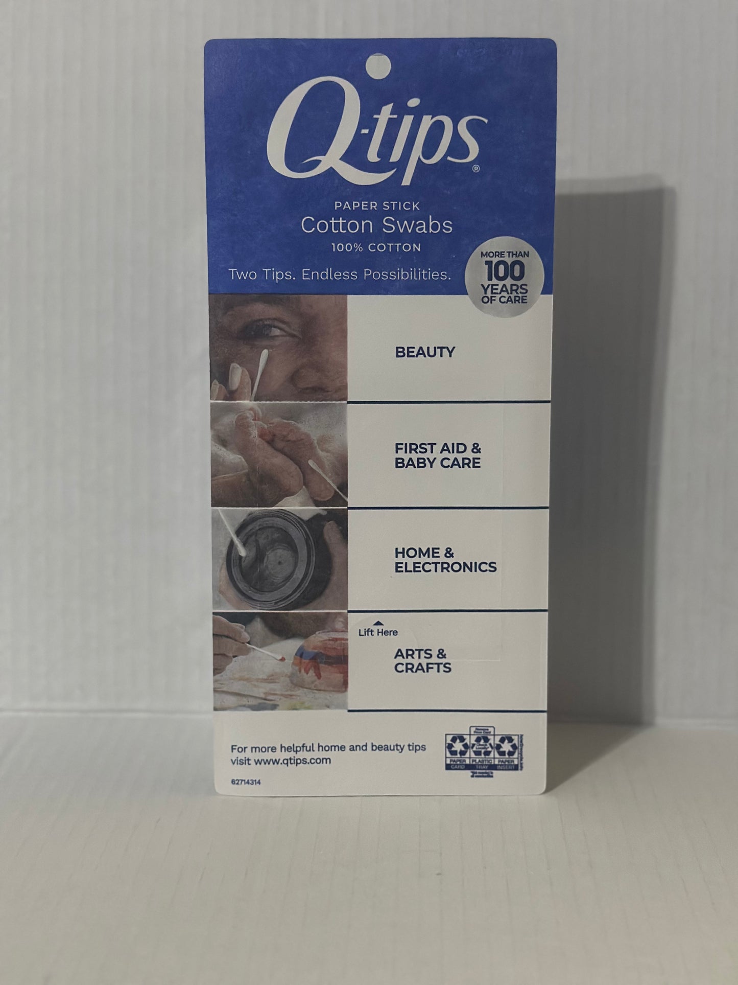 Q-tips Cotton Swabs Original 625 Count