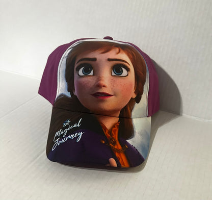 Disney Girls Baseball Cap, Frozen II for Girls Age 4-7