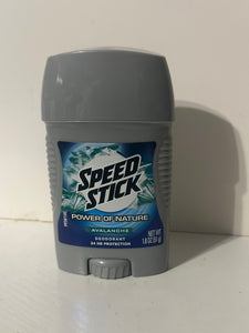 Speed Stick Men's Deodorant, Power of Nature, Avalanche, 1.8Oz.