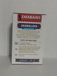 Zatarain's One Pot Reduced Sodium Jambalaya Long Grain Rice Mix 8 oz box