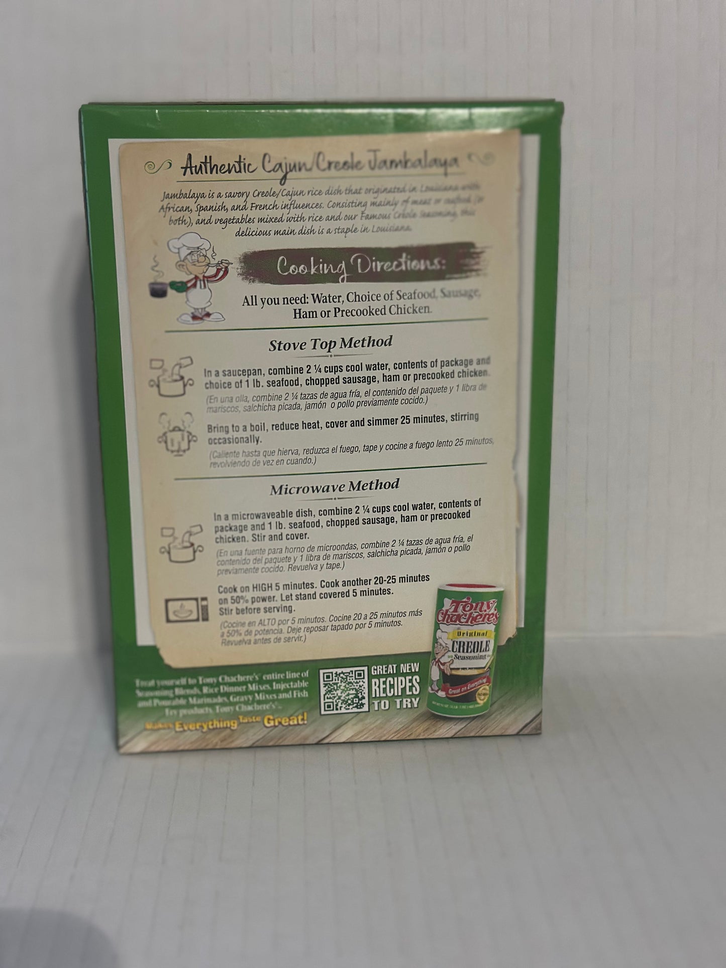 Tony Chacheres Creole Jambalaya Dinner Mix 8 oz box