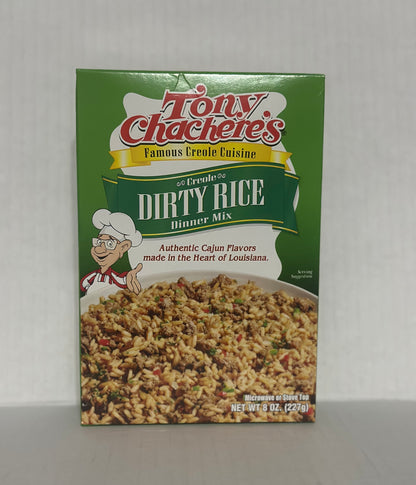 Tony Chacheres Creole Dirty Rice Dinner Mix 8 oz box