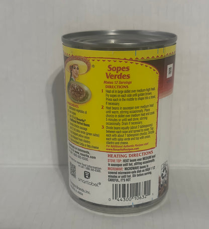 Rosarita Traditional Refried Beans, 16 oz.